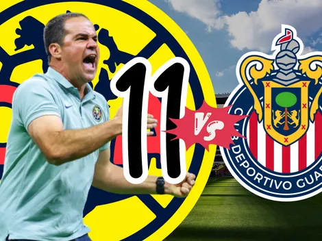 La posible alineación de América vs Chivas en el Tour Águila
