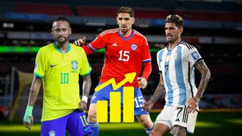 La estadística en que Diego Valdés supera a Neymar y Rodrigo De Paul