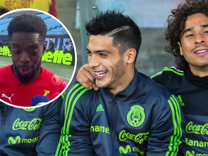 Iñaki Williams se rinde ante Guillermo Ochoa y Raúl Jiménez