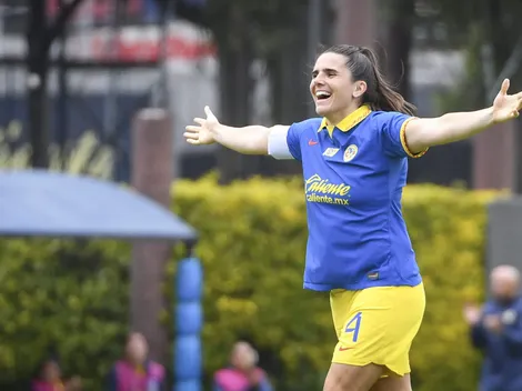 Andrea Pereira llegó a 10 tantos y es la defensa más goleadora del América Femenil