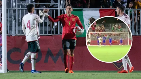 Fernando Tapia muestra su gran nivel ante Estados Unidos y ataja un penal