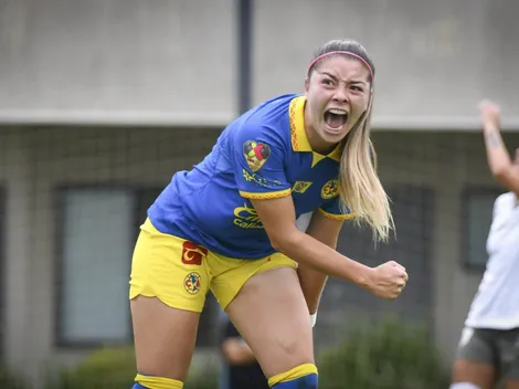 ¡Súper Katty! La delantera del América femenil ya es la máxima anotadora de la Liga MX