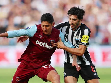 Edson Álvarez fue titular con el West Ham en el empate vs. Newcastle