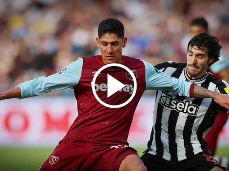 Edson Álvarez y el garrafal error que provocó un gol del Newcastle