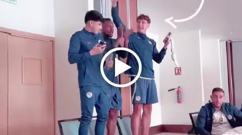 La divertida novatada de Lichnovsky, Quiñones y Kevin Álvarez