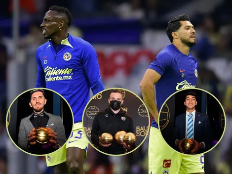 América tiene en su plantilla a cinco jugadores con balón de oro en la Liga MX