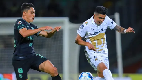 Santiago Naveda tiene pocos minutos en el América.