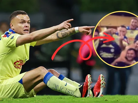 La polémica seña del Cabecita Rodríguez tras la victoria en el Clásico Capitalino