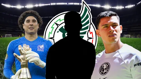 Competencia en la portería del Tri.