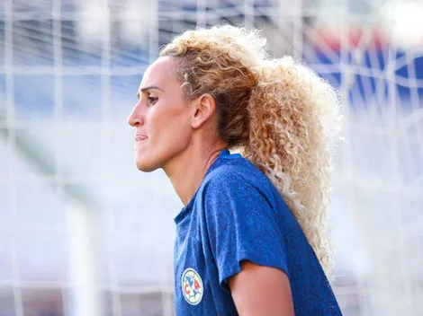 ¡Gris debut! Kheira Hamraoui tuvos sus primeros minutos con el América femenil