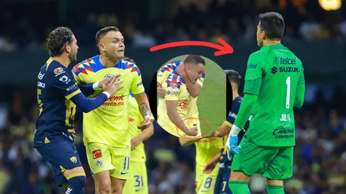 El uruguayo fue el autor del único gol del partido.