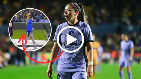 El polémico gesto de Katty Martínez a la afición de Tigres
