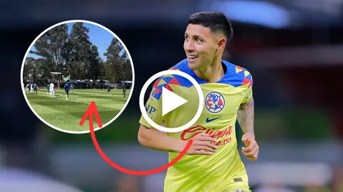 El golazo de Leo Suárez en partido de preparación ante Salamanca