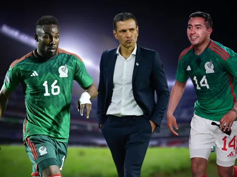 Jaime Lozano tiene una gran duda para enfrentar a Honduras, ¿Quiñones o Sánchez?