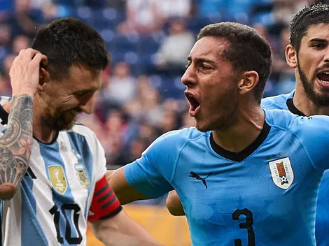 ¡Una muralla! Sebastián Cáceres anuló a Messi