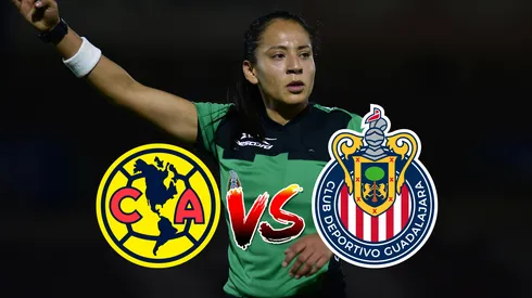 La árbitra encargada de dirigir las semifinales de ida entre América Femenil y Chivas