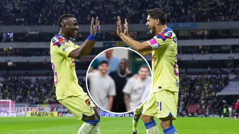 Afición de América se ilusiona por la primera foto de Diego Valdés, Julián Quiñones y Henry Martín juntos