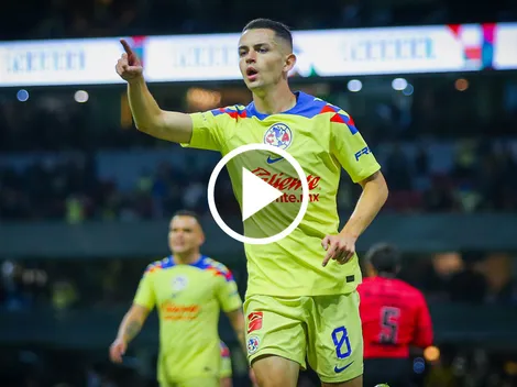 ¡Al Jogo Bonito! Así fue el gol de Álvaro Fidalgo que deslumbró al americanismo