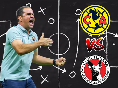 Las rotaciones que hará André Jardine en el América vs. Tijuana debido a las cinco bajas