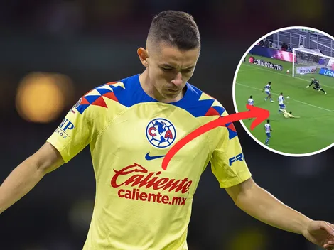 Álvaro Fidalgo expresó su sentir luego de no marcar gol con América desde hace un año