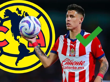 ¡BOMBAZO! América ficharía al "Chicote" Calderón para el Clausura 2024