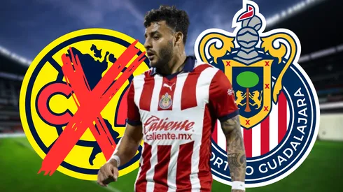 Alexis Vega se puede ir de Chivas con este negativo récord ante el América