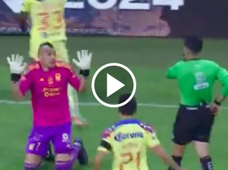 VIDEO: ¡ROJA! Nahuel Guzmán se va expulsado ante América