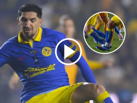 ¿Era Roja? Polémica entrada de Rafael Carioca a Diego Valdés