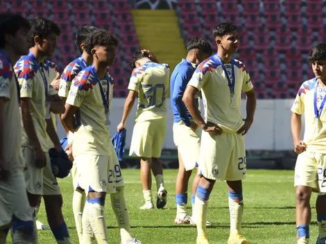América sub 16 es subcampeón del Apertura 2023 de la Liga MX