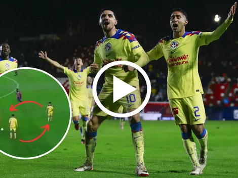 El tiki-taka de América que enamoró a la afición ante San Luis