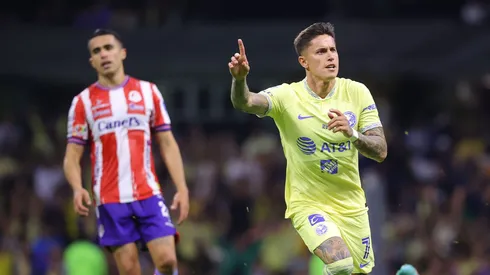 Brian Rodríguez anotó el gol con el que América sentenció a Atlético de San Luis la Liguilla pasada.