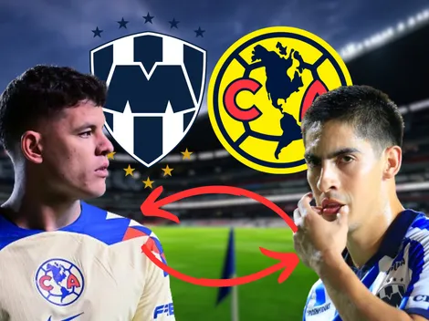 América y Monterrey estarían planeando un intercambio entre sus futbolistas