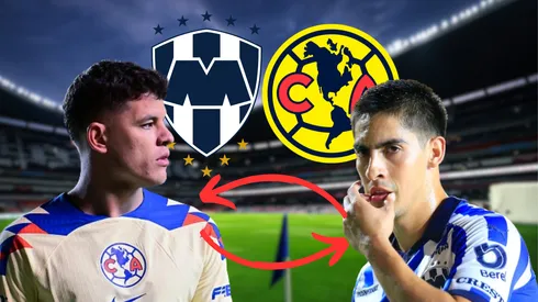 América y Monterrey estarían planeando un intercambio entre sus futbolistas