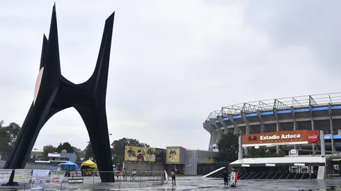 El Estadio Azteca estará resguardado por un fuerte dispositivo de seguridad.