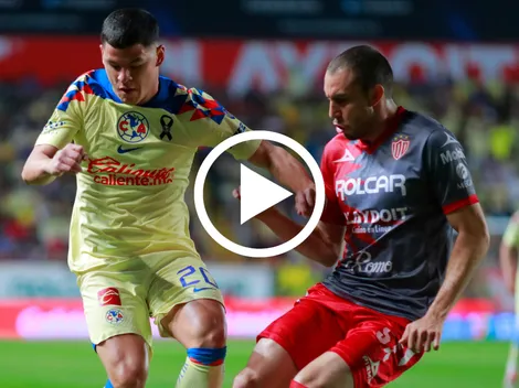 América y Necaxa dividen puntos en un partido con polémica incluida