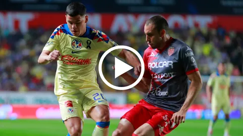 América y Necaxa dividen puntos en un partido con polémicas incluidas