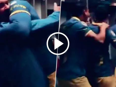 ¡Ambientazo! Así estaba el vestidor del América tras vencer a Tijuana