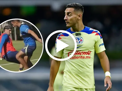 El golazo de Sebastián Cáceres al estilo de Lionel Messi