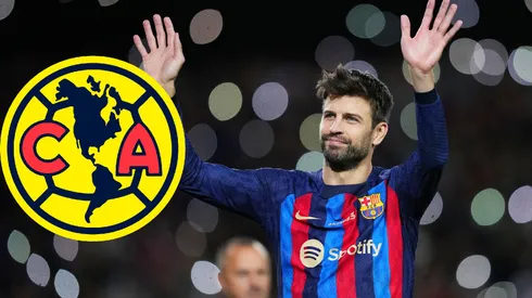 Gerard Piqué fue a ver al América.