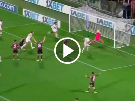 Ochoa se lució con una atajada de balonmano en la Serie A