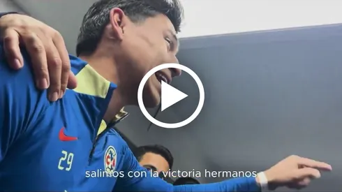 Ramón Juárez deja muy en clara su jerarquía en el vestidor de América