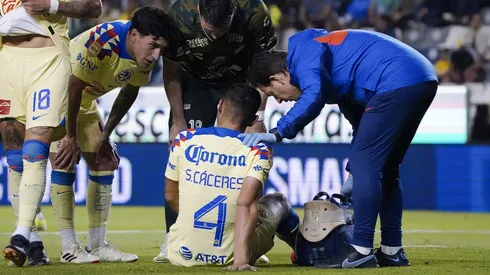 Sebastián Cáceres no pudo más.