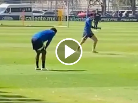 Dilrosun entrenó con el América, pero sufrió los efectos de la altura