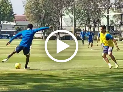 Javairo Dilrosun tuvo su primer entrenamiento y ya mostró sus cualidades