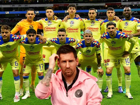América por encima del Inter de Miami de Lionel Messi en la Concachampions 2024