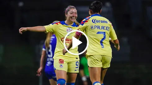 América Femenil goleó a Rayadas.