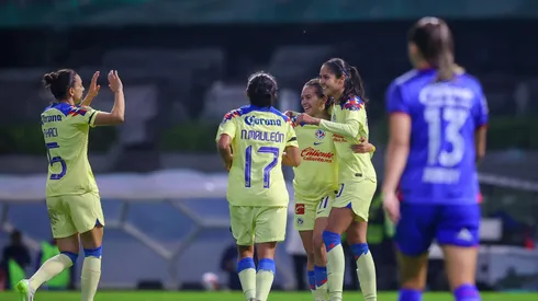América Femenil ha dominado ampliamente a Cruz Azul.