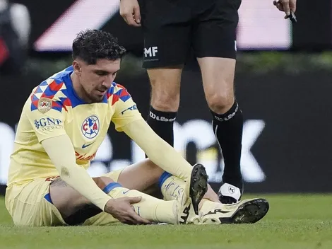 Diego Valdés se lesiona y enciende las alarmas en el América