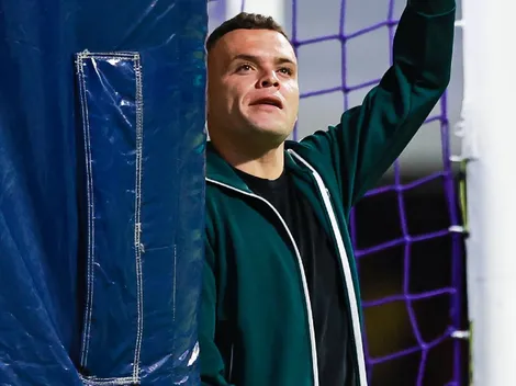 ¿Se habrá despedido? "Cabecita" Rodríguez estuvo en el Estadio Azteca