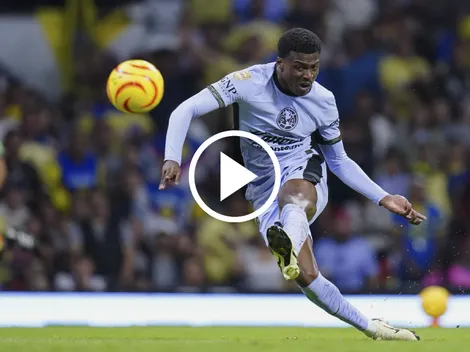 GOLAZO: El primer gol de Javairo Dilrosun con el América